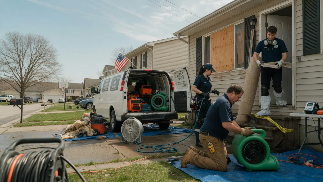 Water Damage Restoration in Garvin, OK near me